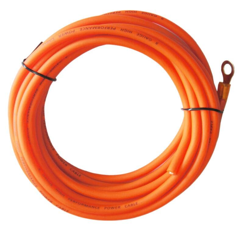 Rd Rock Direct True Spec 8 Gauge Car Audio Cable Amp Wiring Kit   2 Channel Cca Power Cable Amplifier Install Wiring Kit With Ti