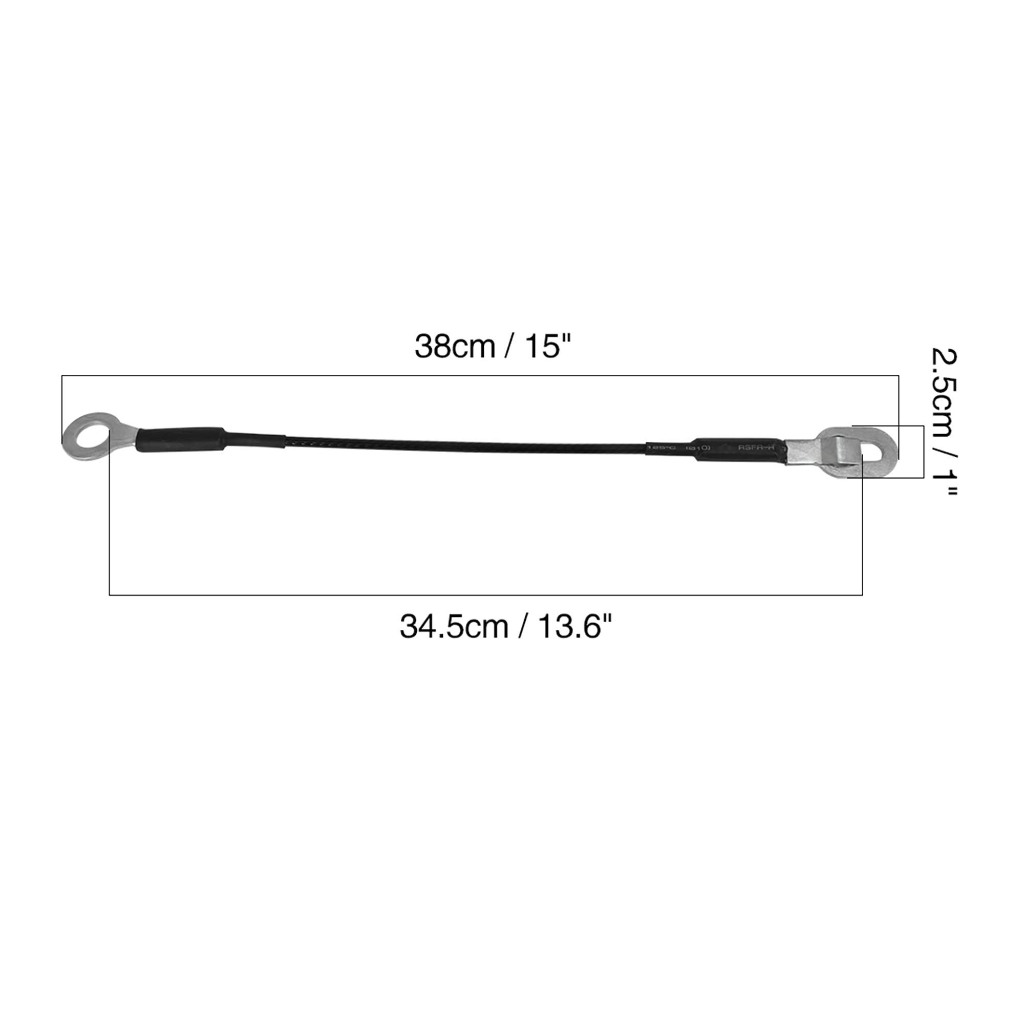 X Autohaux Truck Tailgate Lift Support Cables For Chevy For Gmc 1500 2500 3500 88 00 2 Pcs