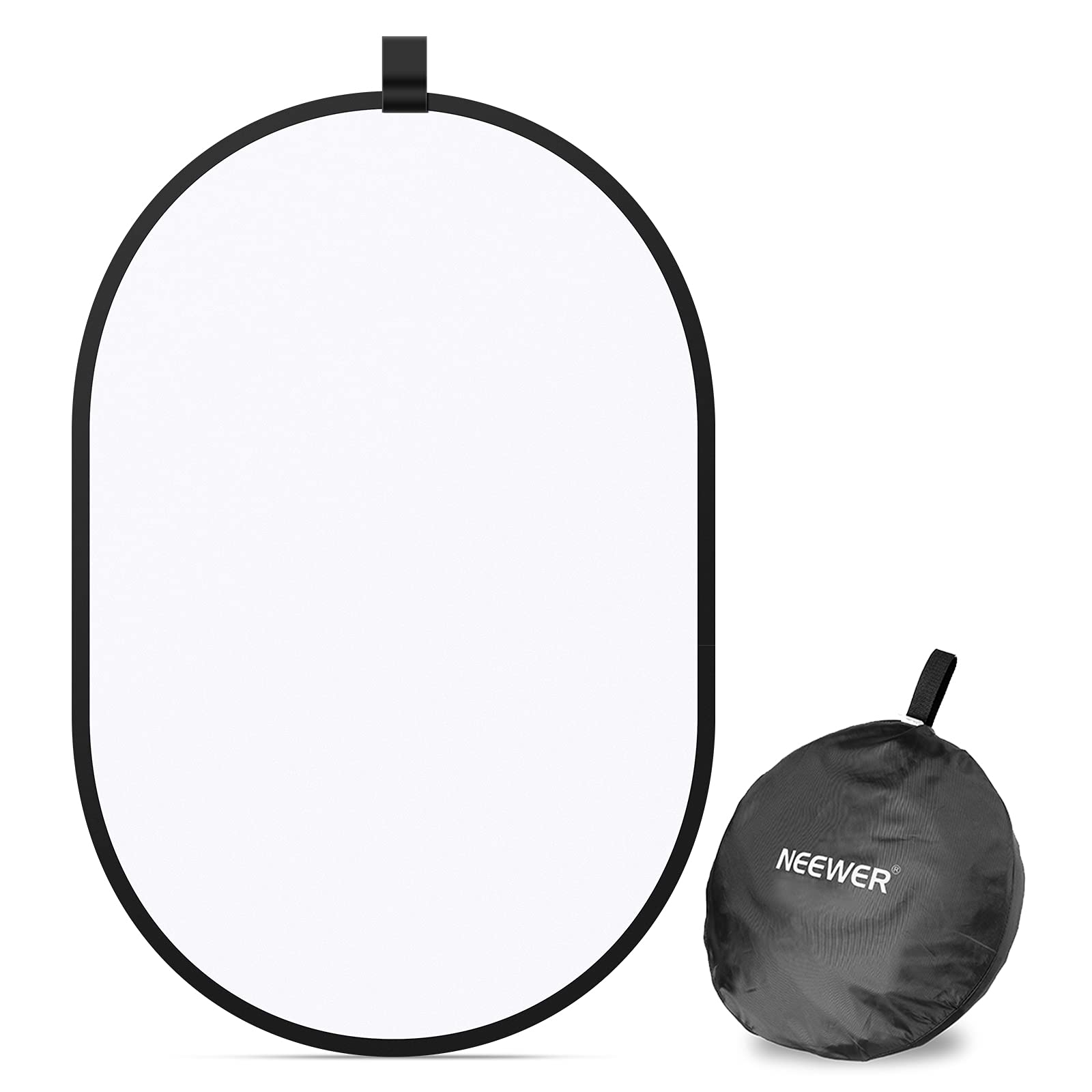 Neewer Light Diffuser Panel For Photography, 23.6''X35''/60X90Cm Soft White Diffuser Fabric With Carry Bag, Collapsible Pop Out