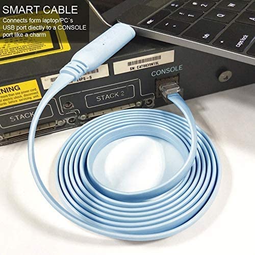 Usb C Console Cable 2Pack, Usb C To Rj45 Console Cable For Cisco Routers/Ap Router/Switch/Windows Linux Mac Os