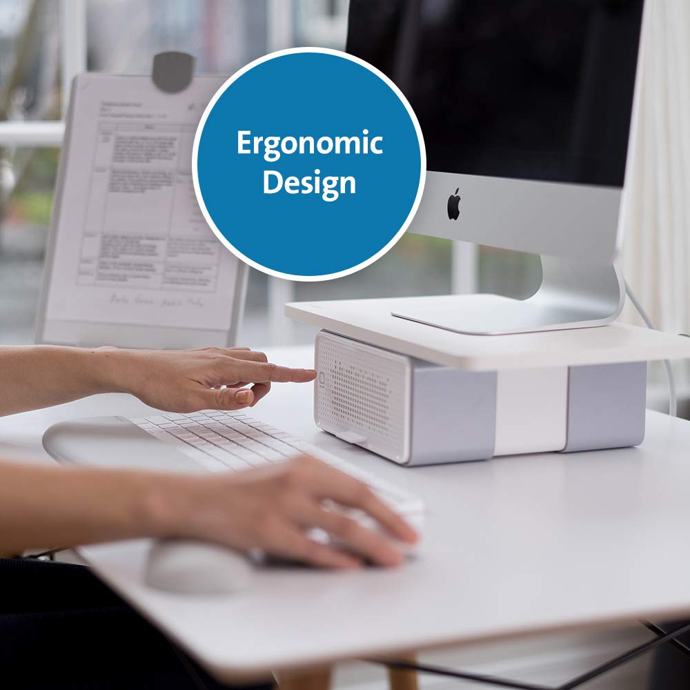 Kensington Freshviewwellness Monitor Stand With Air Purifier (K55460Ww)