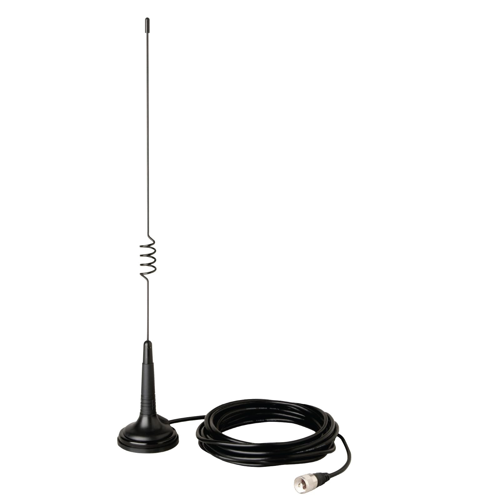 Cobra Hg A1000 18.5 Inch Magnetic Mount Cb Antenna     Heavy Duty Magnet, For Use In Cars, Suvs Recreational Vehicles 100 Watt P