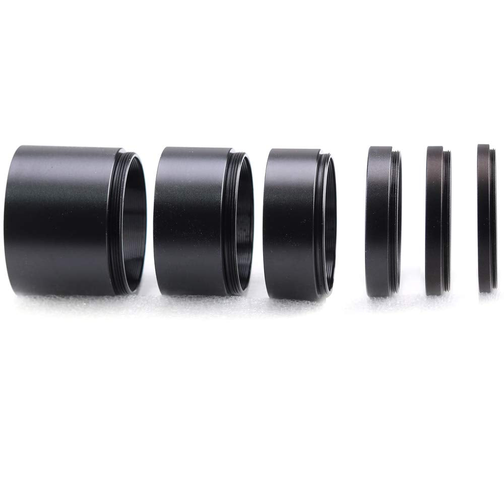 Starboosa Telescope T2 Extension Tube Kit For Cameras And Eyepieces   Length 3Mm 5Mm 7Mm 15Mm 20Mm 30Mm   M42X0.75 On Both Sides