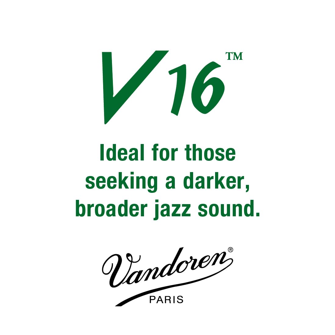 Vandoren Sr705 Alto Sax V16 Reeds Strength 5 Box Of 10