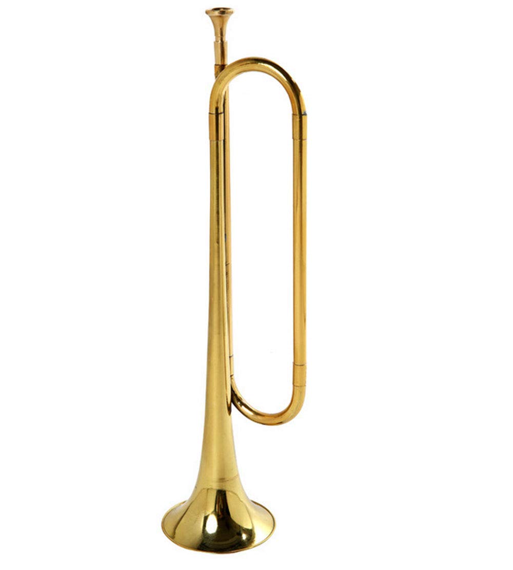 Tzong C Flat Brass Material With Mouthpiece For School Band Cavalry Beginner Military Orchestra