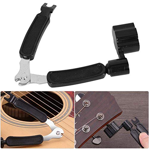 Guitar Repair Maintenance Tool Kit,Full Set Musicians Guitar Care Kit 3 In 1 String Winder Leveling Ruler Fret Sanding File With Bag For Guitar Ukulele Bass