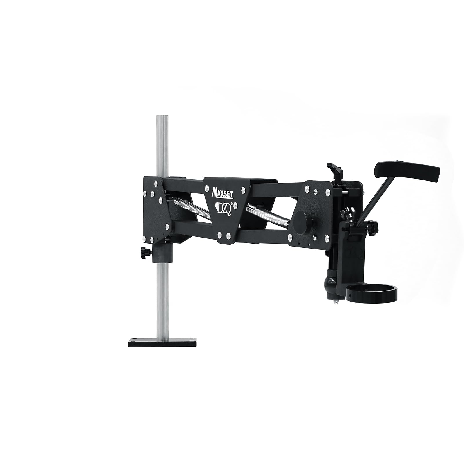 Dzq Jewelry Micro Inlaid Mirror Microscope Stand Multi Directional 7X 45X Continuous Zoom For Jewelry Making