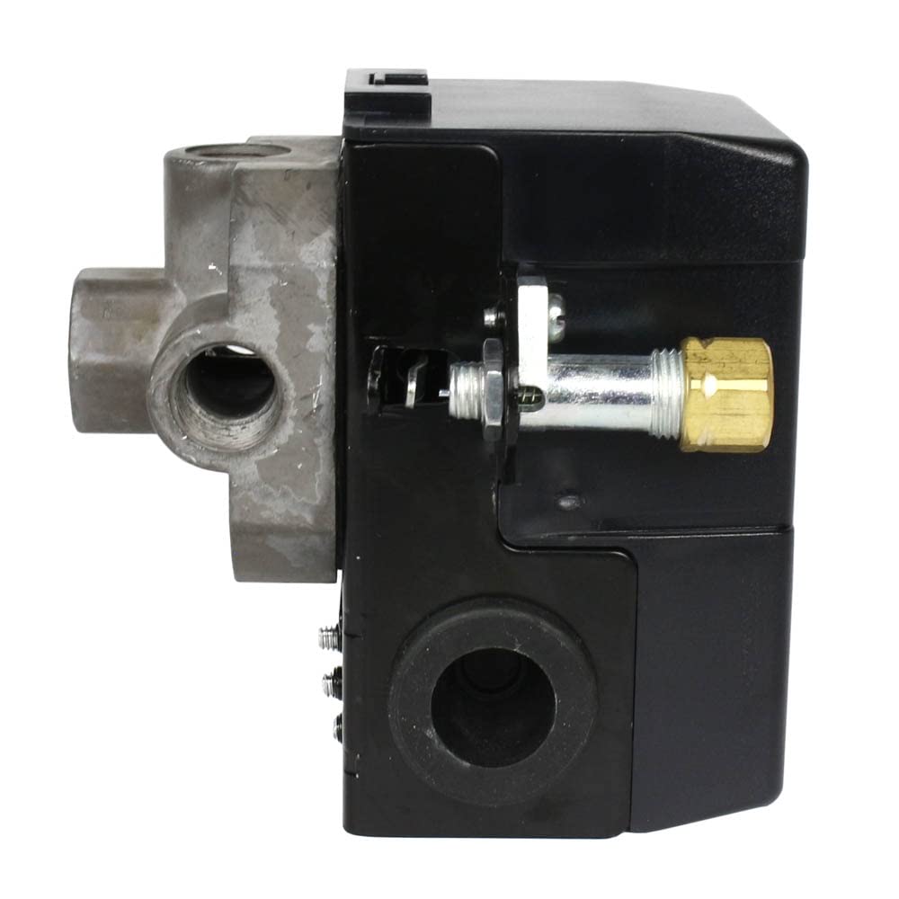 Heavy Duty 4Port 26 Amp Air Compressor Pressure Switch Control Valve 140 175 Psi