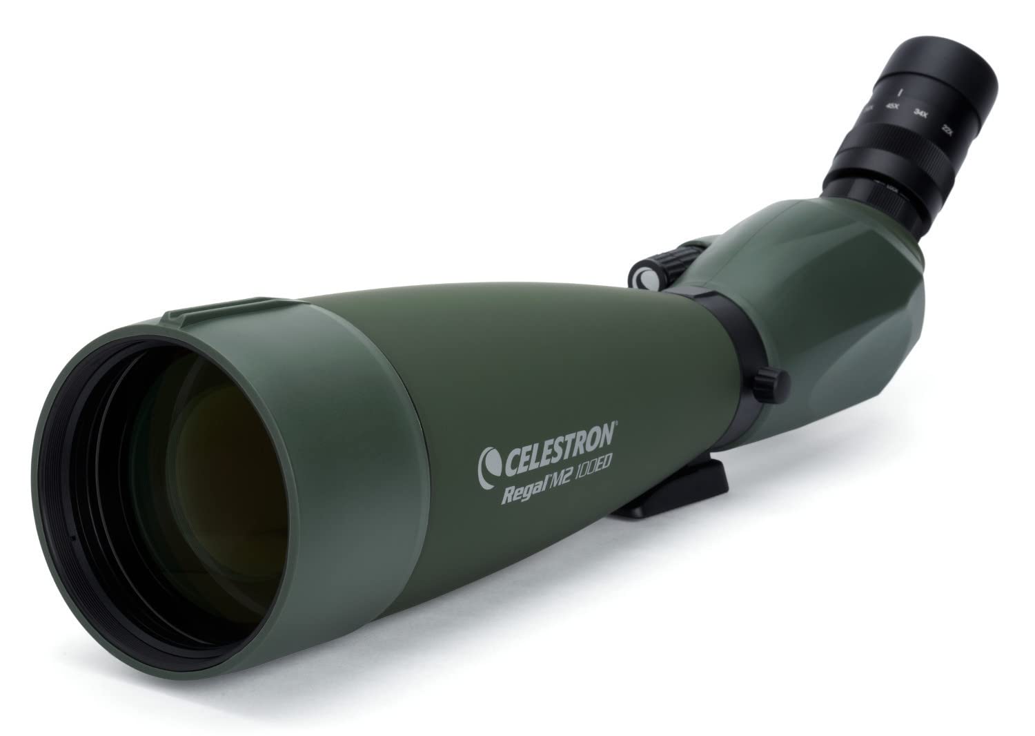 Celestron Regal M2 100Ed Spotting Scope   Ed Glass For Hunting, Birding And Outdoor Actvities   Phase And Dielectric Coated Bak 