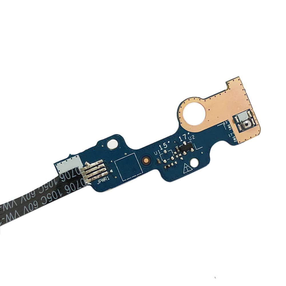 Zahara Laptop Power Switch Button Board With Cable Ls F114P Replacement For Dell Inspiron 15 5570 3585 3583 5575 17 5770 Nbx0002