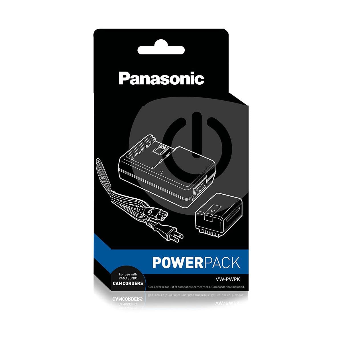Panasonic Power Pack For Consumer Camcorder, Black (Vw Pwpk)