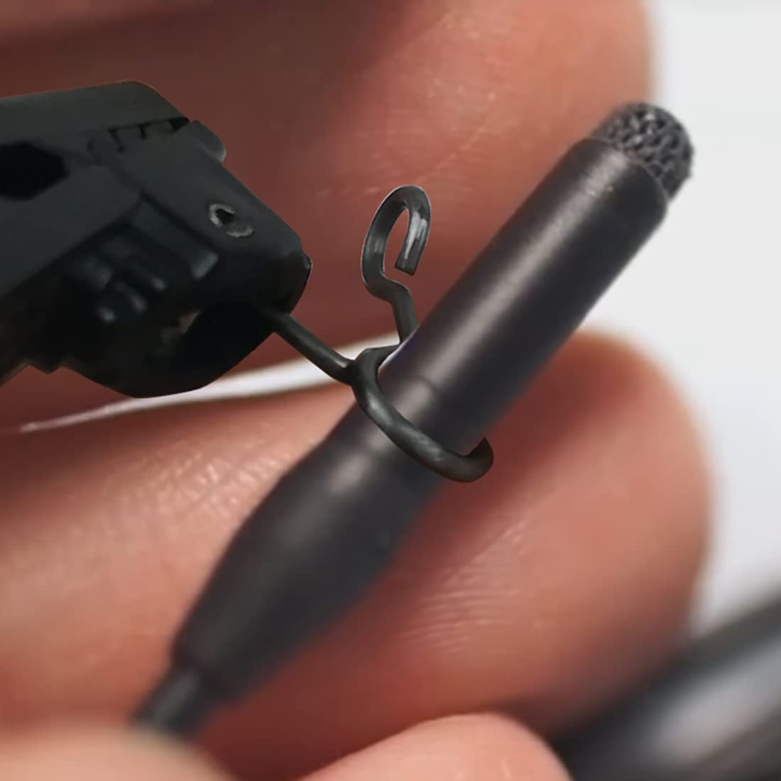 Canfon 2Pcs Lapel/Lavalier Microphone Abs Tie Clip For Sanken Cos 11D Deity W.Lav Pro Lavalier Mic With Diameter Of 3.5 4.5Mm(3.
