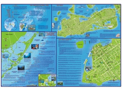 Franko Maps Florida Keys Scuba Diving Guide And Dive