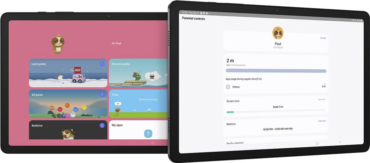 Samsung Galaxy Tab A9+ (128Gb, 8Gb) 11.0'' Android Wi Fi Tablet, All Day Battery, Snapdragon 695 (6Nm), International Model X210