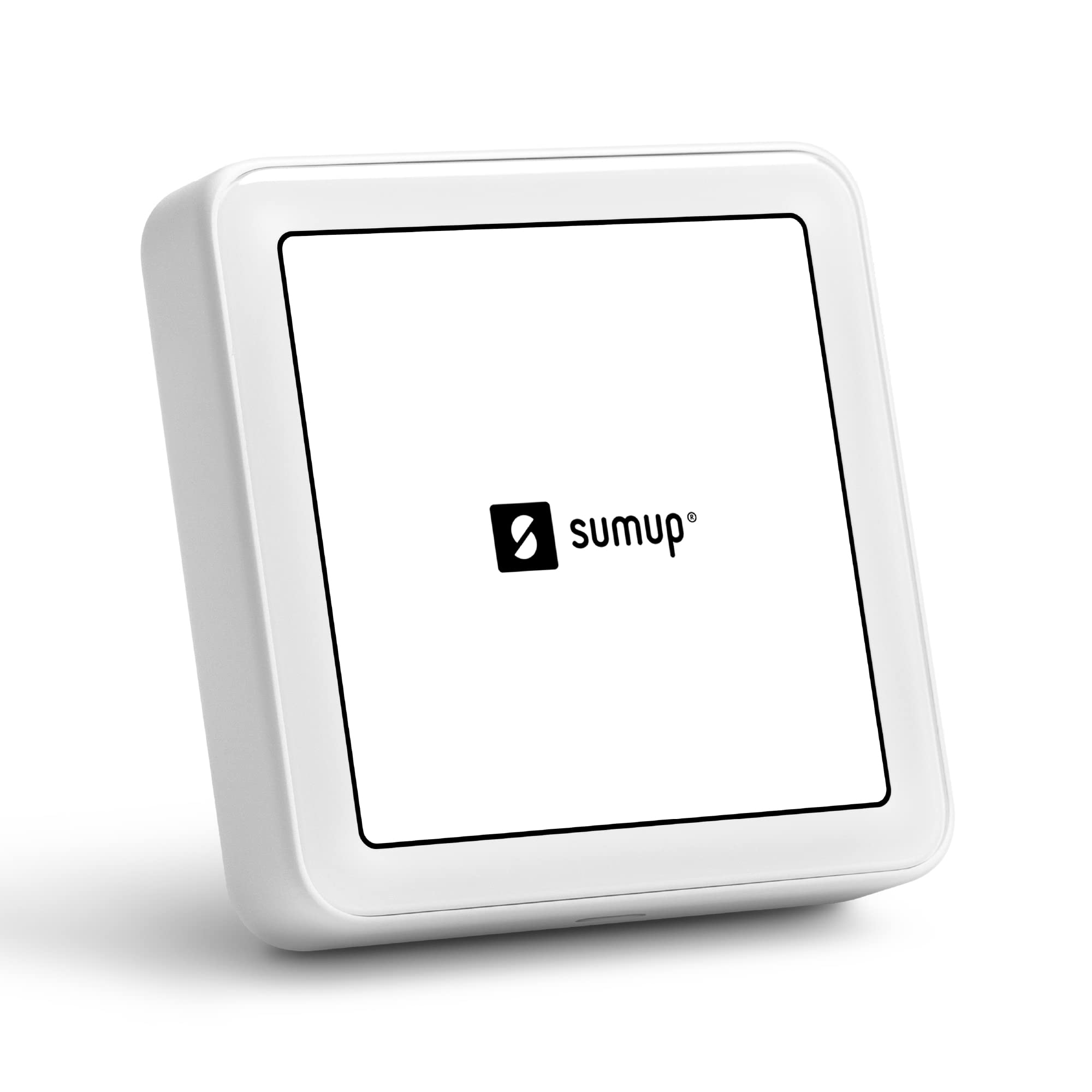 Sumup Solo Credit Card Payment Card Reader With Charging Station. Full Touch Screen Interface With Free Sim Card And Mobile Data