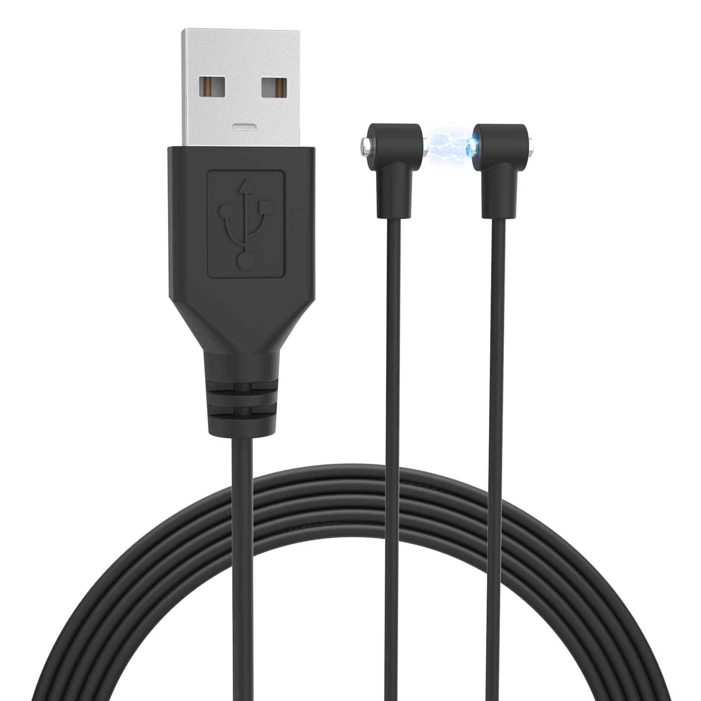 Jaslak Magnetic Universal Usb Fast Charging Cable Cord For Massager, Computer Usb Adapter Replacement Massager Charging Cord Com