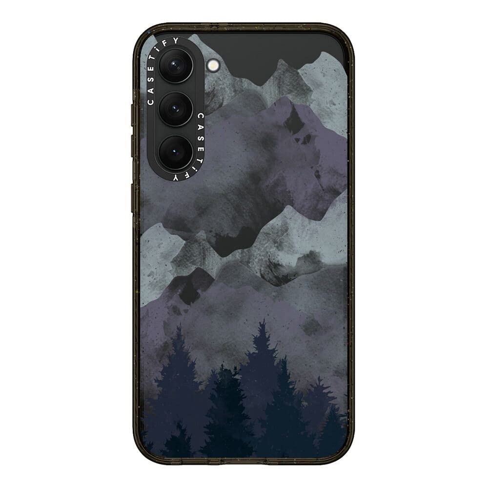 Casetify Impact Samsung Galaxy S23+ Case [4X Military Grade Drop Tested / 8.2Ft Drop Protection]   Winter Tale Clear Case   Clea