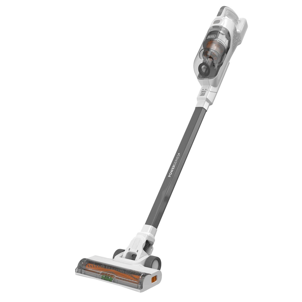 Black+Decker Powerseries+ 20V Max Cordless Stick Vacuum With Led Floor Lights, Lightweight, Multi Surface (Bhfea520J) , Gray