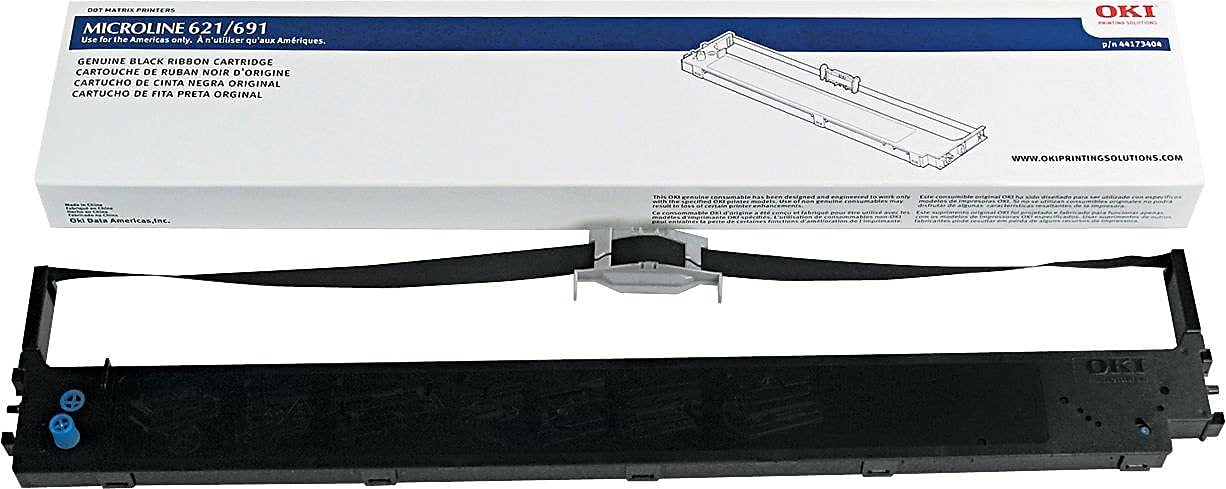 Innovera Ac O0621 Compatible Printer Ribbon For 44173404   Black