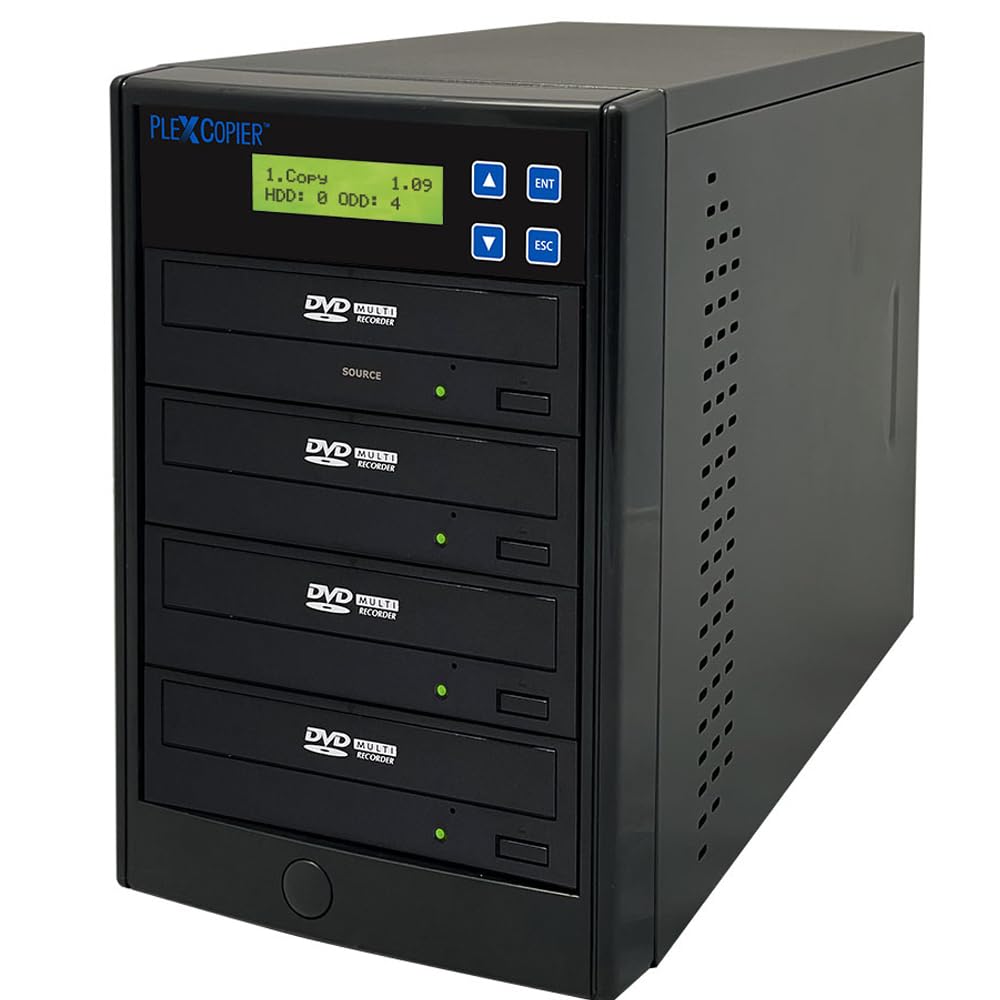 Plexcopier 24X 1 To 3 Cd Dvd M Disc Supported Duplicator Copier Tower With Free Copy Protection