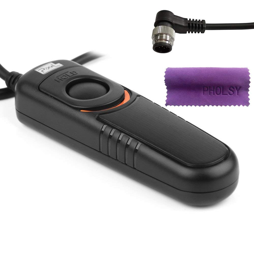 Pixel Remote Commander Shutter Release Cable DC0 Compatible with Nikon Z8 Z9 D3 D4 D5 D6 D800 D850 D810 D700 D500 D300 D200 F6 F