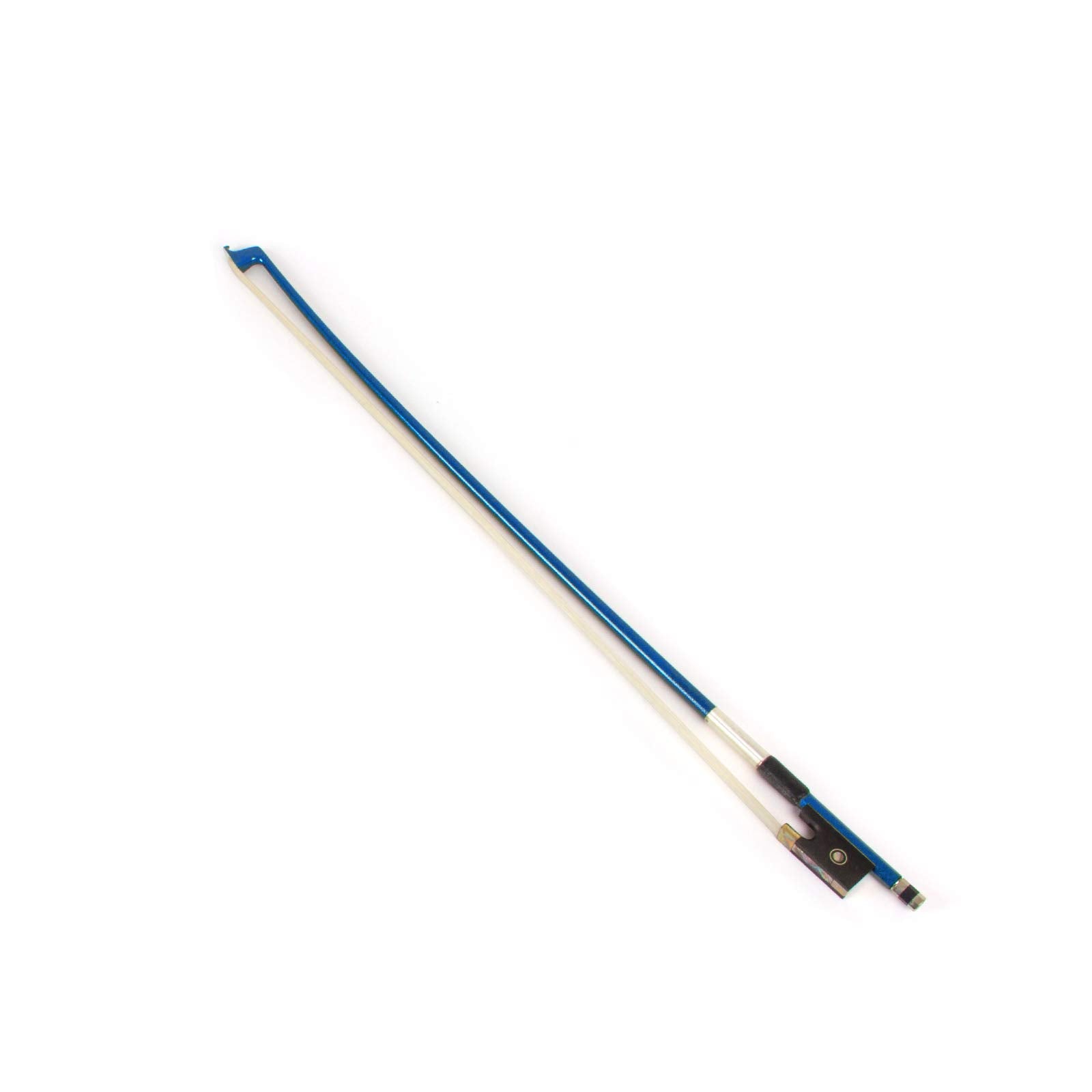Violin Bow Stunning Fiddle Bow Carbon Fiber For Violins (Blue, 1/8)