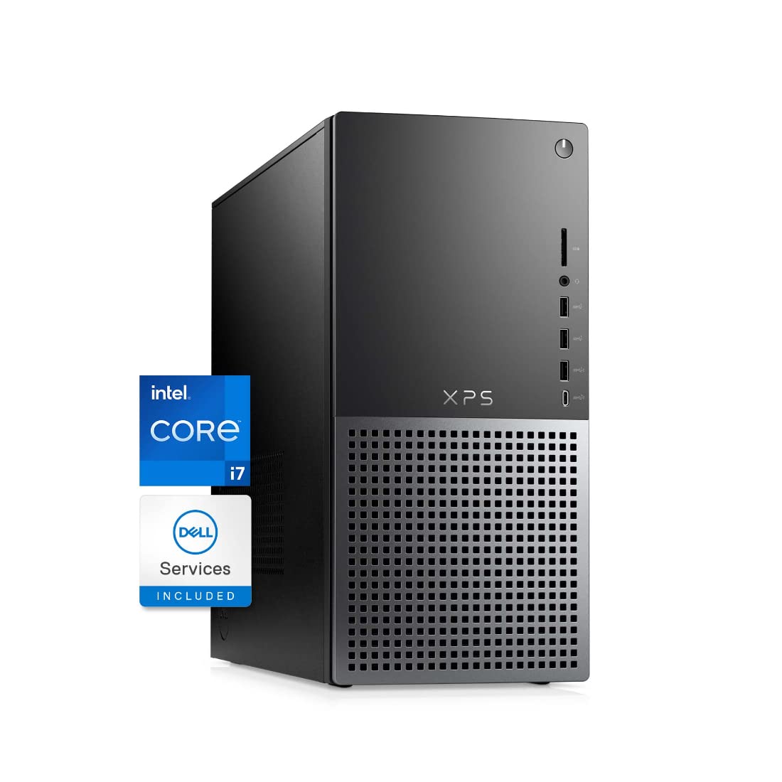 Dell XPS 8950 Desktop - 12th Gen Intel Core i7-12700, 32GB DDR5 RAM, 512GB SSD + 1TB HDD, Intel UHD 770 Graphics, Killer Wi-Fi 6