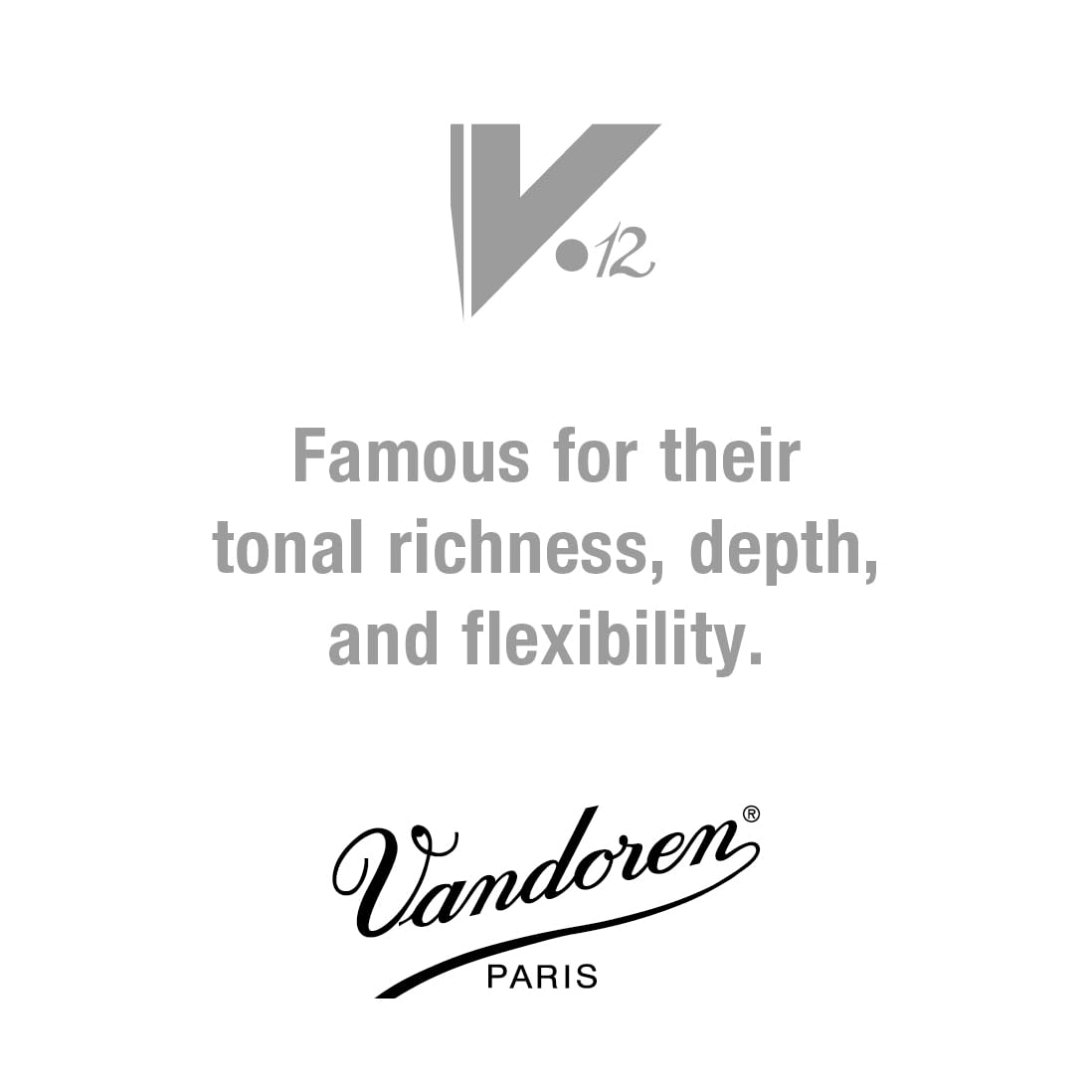 Vandoren Cr6125 Eb Clarinet V.12 Reeds Strength 2.5; Box Of 10