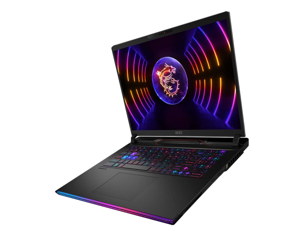 Msi Raider Ge68Hx Gaming Laptop 16'' Fhd+ Ips 144Hz Intel 24 Core I9 14900Hx 64Gb Ram 1Tb Ssd Geforce Rtx 4070 Rgb Backlit Thund
