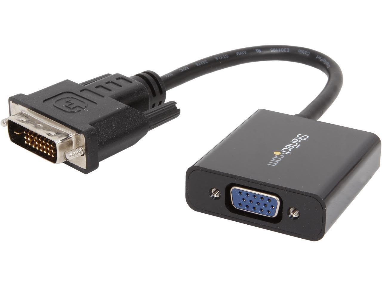 DVI-D to VGA Active Adapter Converter Cable - 1080p