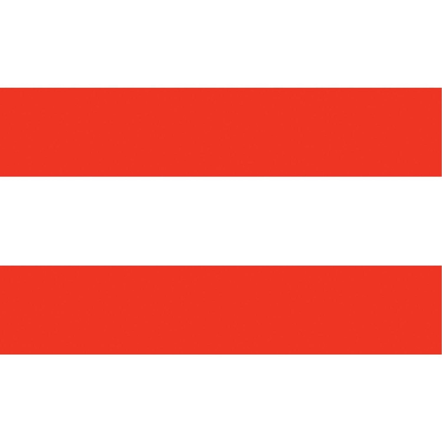 Beistle Patriotic Stripes Wall Backdrop, 4 x 30  Photo Background, Fourth of July Party Decor