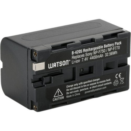 Watson Np F770 Lithium Ion Battery Pack (7.4V, 4400Mah)