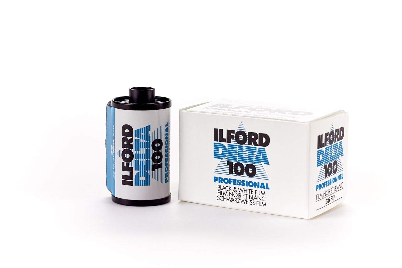 Ilford 1780624 Delta 100 Professional Black And White Film, Iso 100, 35Mm 36 Exposure