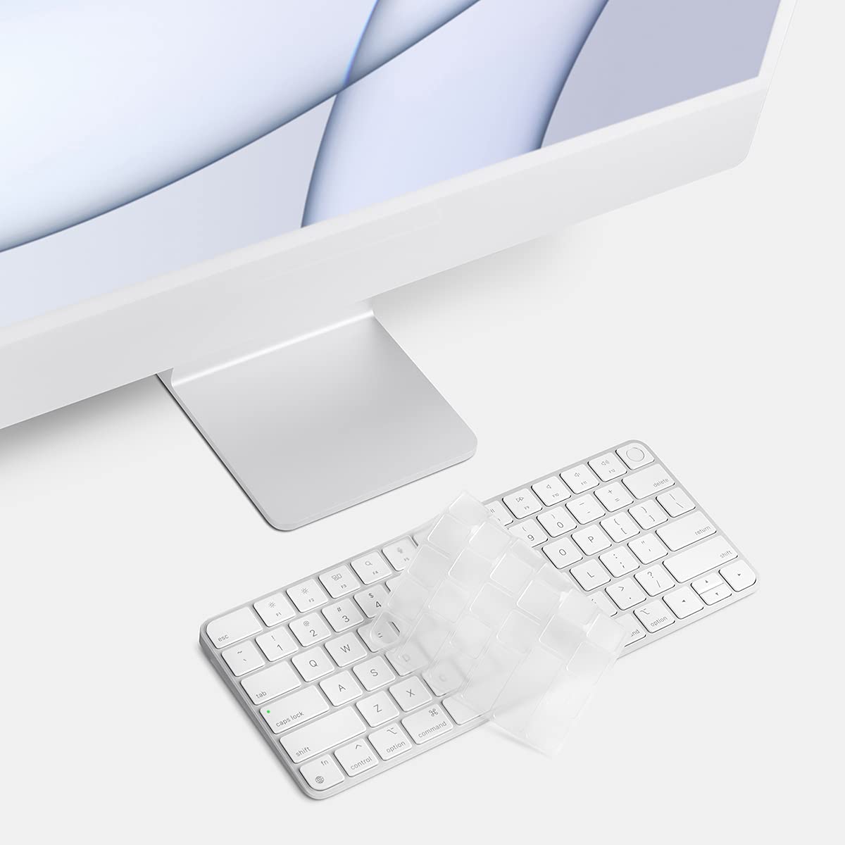 Uppercase Ghostcover Premium Keyboard Cover Protector, Compatible With 2021 Imac 24'' A2449 A2450 Accessories With M1 Chips Magi