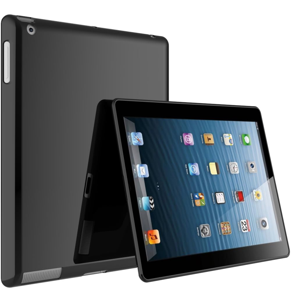 BREPRIO Case for iPad 2012/2011 2nd 3rd 4th Generation 9.6-inch (Old Model), [Lightweight + Protective] Shockproof Soft Ultra Sl