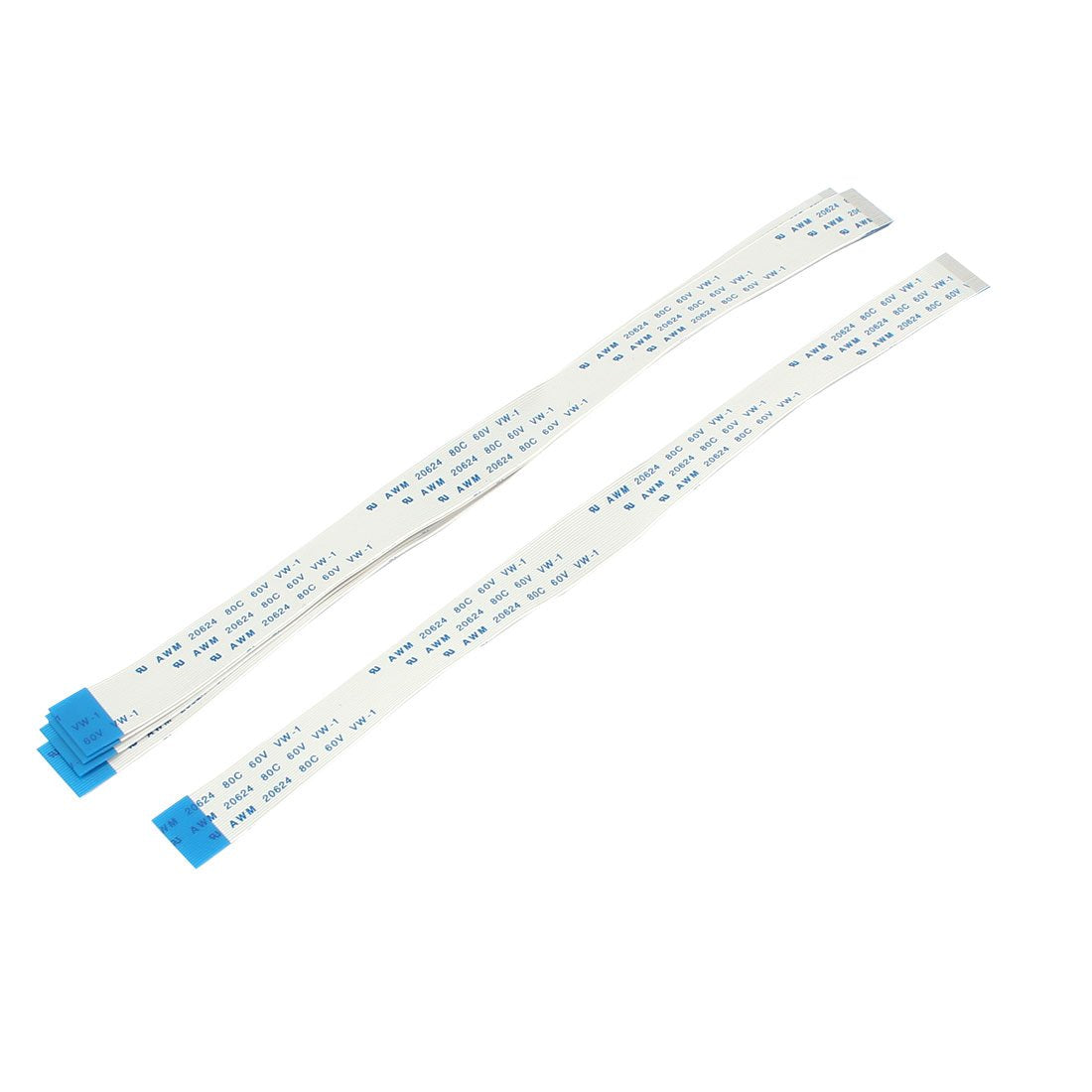 Uxcell B Type 5Pcs Awm 20624 80C 60V Vw 1 24 Pin 200Mm Ffc Flexible Flat Cable