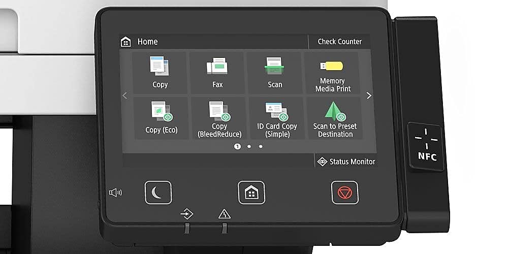 Canon Imageclass D1650 - Monochrome Duplex Wireless Laser Printer, All-In-One With Scanner, Copier, Fax, Automatic Document Feed