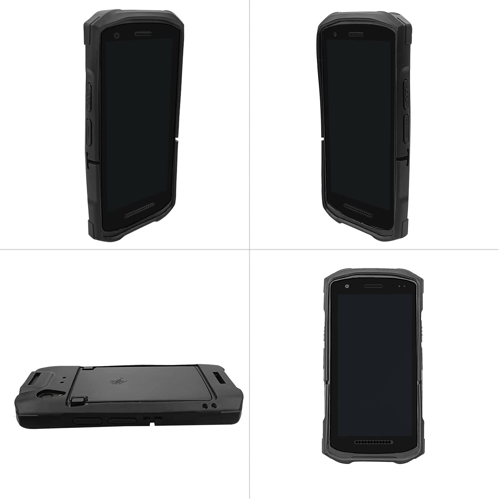 Protective Case Compatible With Zebra Tc21 Tc26   Durable Cover For Barcode Scanner, Precision Fit, Black