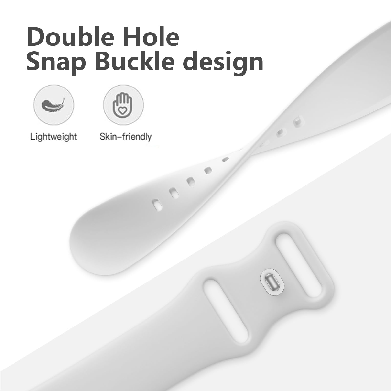 Imivio Sport Band Compatible With Iwatch Bands For Women 38Mm 40Mm 41Mm 42Mm 44Mm 45Mm 49Mm For Women Men, Soft Silicone Waterpr