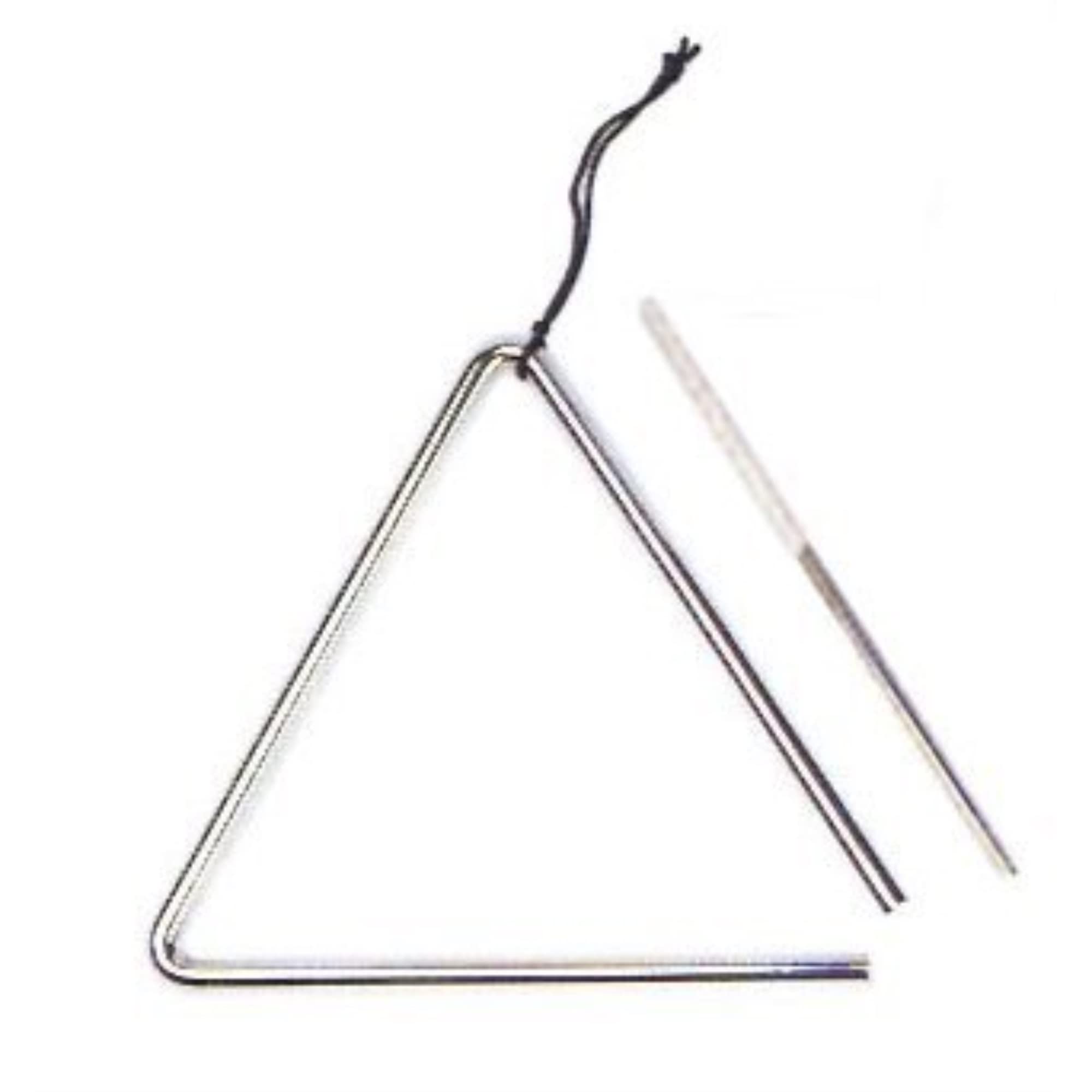 Dd 6'' Music Percussion Triangle, Striker, Holder & Case