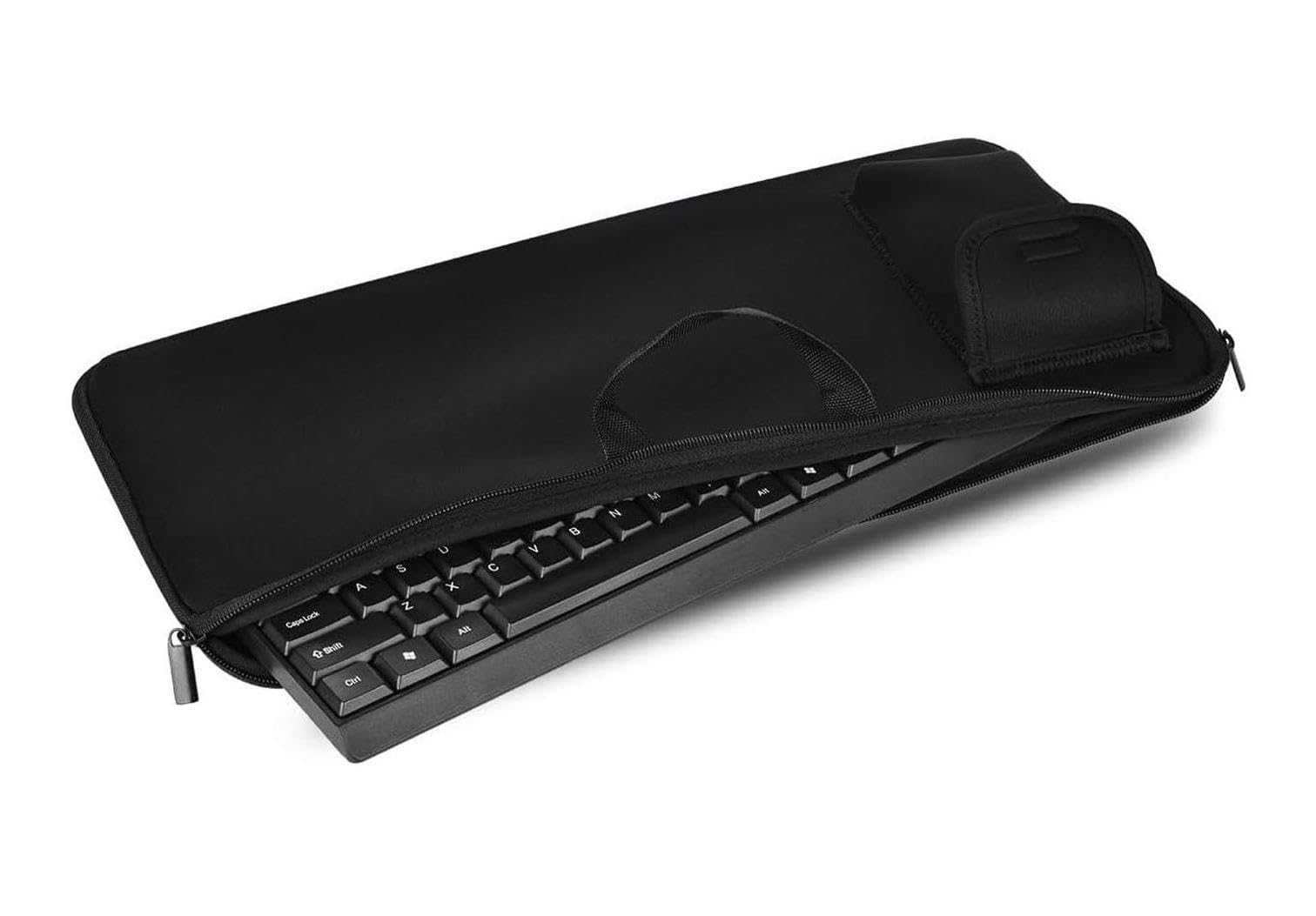 Nuenss Ror Keyboard Sleeve Travel Case For Logitech Mx Keys/Mx Keys S Advanced Wireless Illuminated Keyboard,Soft Neoprene Bag,