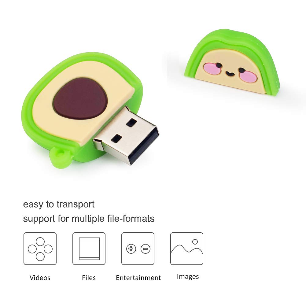 32Gb Usb Flash Drive Cute Nuts Model Memory Stick, Pack Of 3 Pcs, Gift For Students And Children