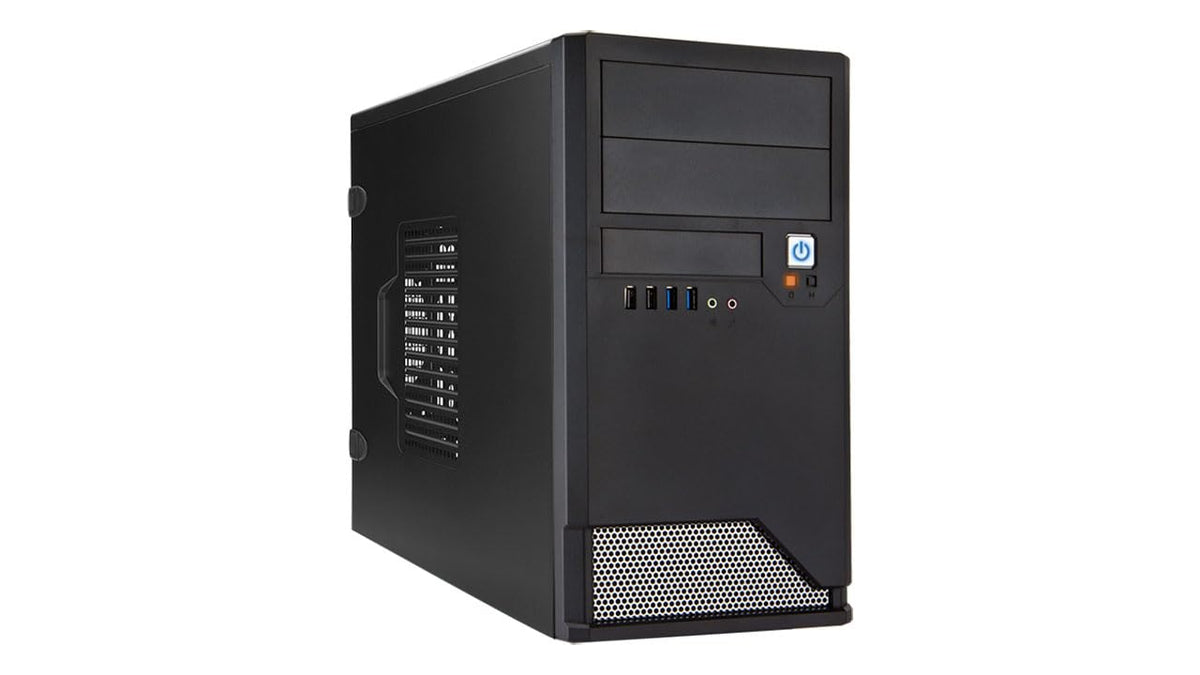 Inwin Em048 Mini Tower Chassis Configured Up To 7 Drive Bays Supports ...