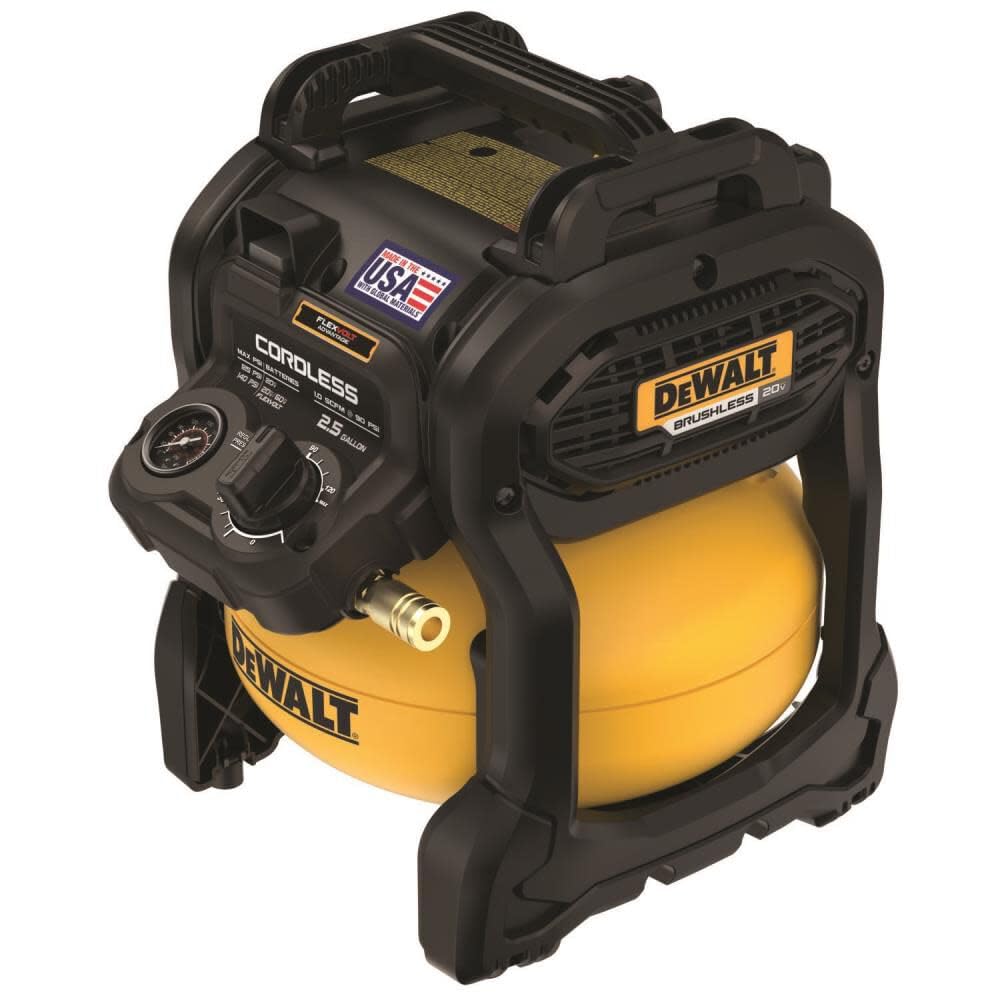 Dewalt Dcc2520B 20V Max 2 1/2 Gal. Brushless Cordless Air Compressor (Tool Only)