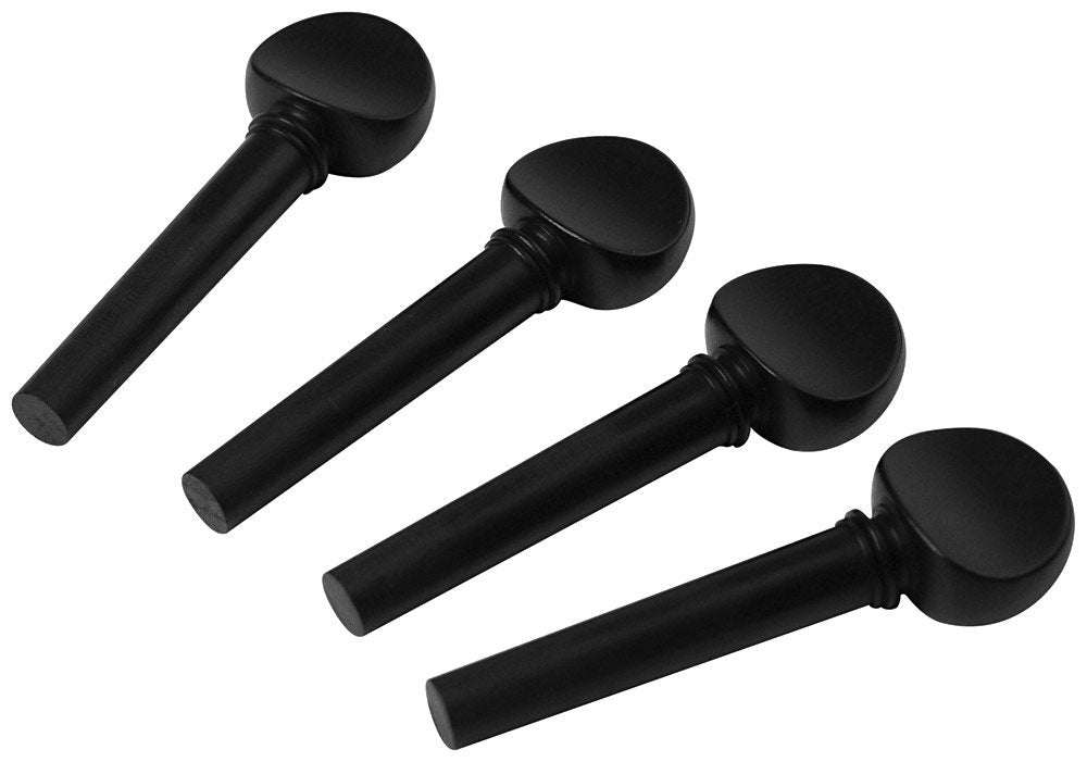 Anton Breton Vp 140 Violin Tuning Pegs   Set Of 4   Ebony   1/4