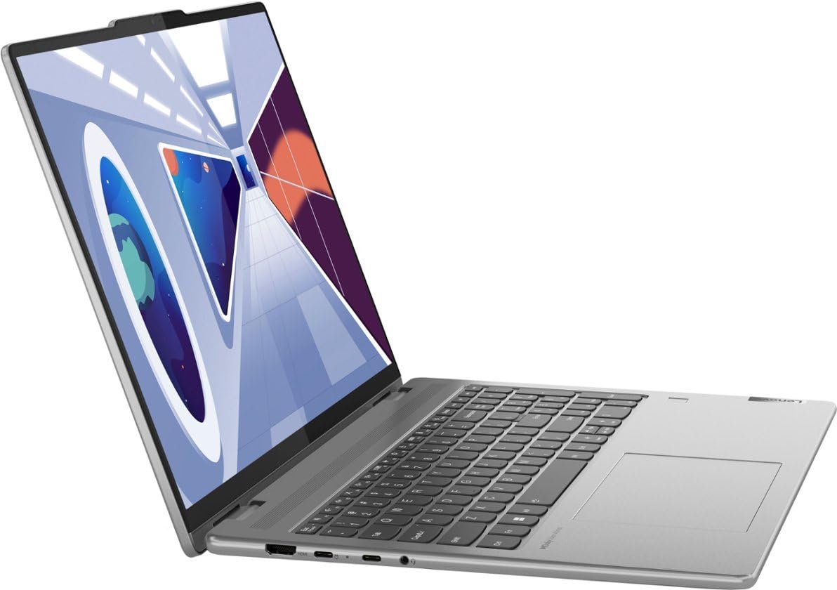 Lenovo Yoga 7 16 Wuxga 2 In 1 Touch Screen Laptop | Amd Ryzen 5 7535U | Amd Radeon 660M Graphics | 8Gb Ram Ddr5| 512Gb Ssd | Bac
