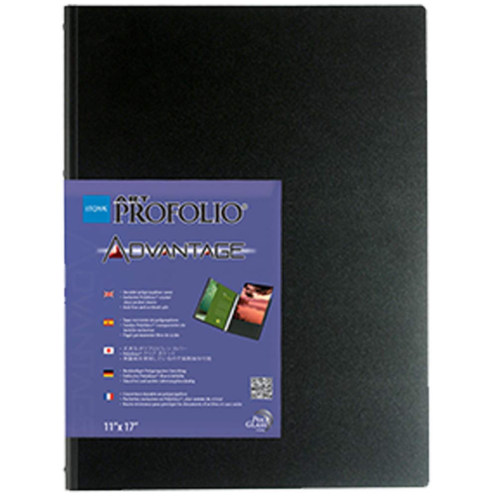 Profolio By Itoya, Art Profolio Advantage, 24 Sheets Presentation Book   Portrait, 8.25 X 11.75 Inches