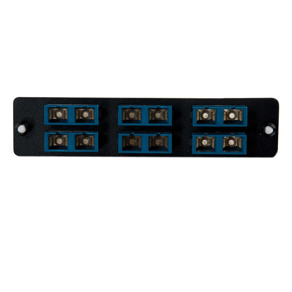 C2G/Cables To Go 31107 Q Series 12 Strandsc Adapter Panel (Black)