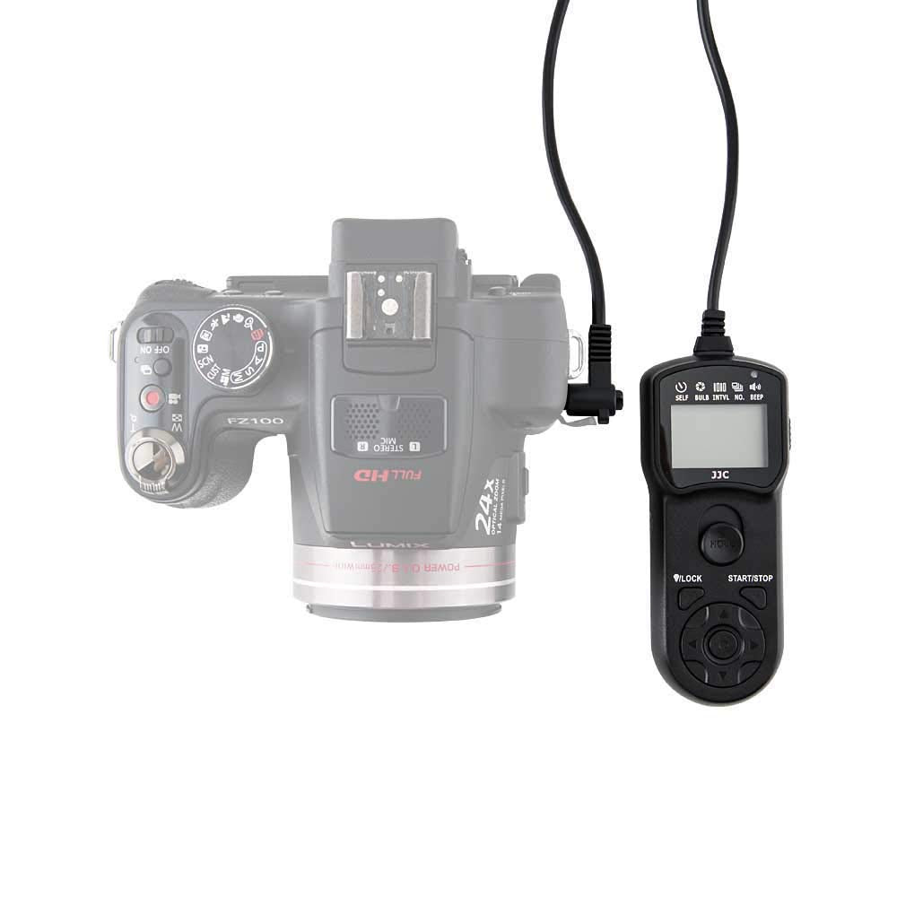 Jjc Intervalometer Timer Remote Shutter Release Time Laspe For Panasonic G7 G9 G85 Gh7 Gh6 Gh5 Gh5S Gh4 S5 S1 S1R S1H Gx8 Gx7 Fz
