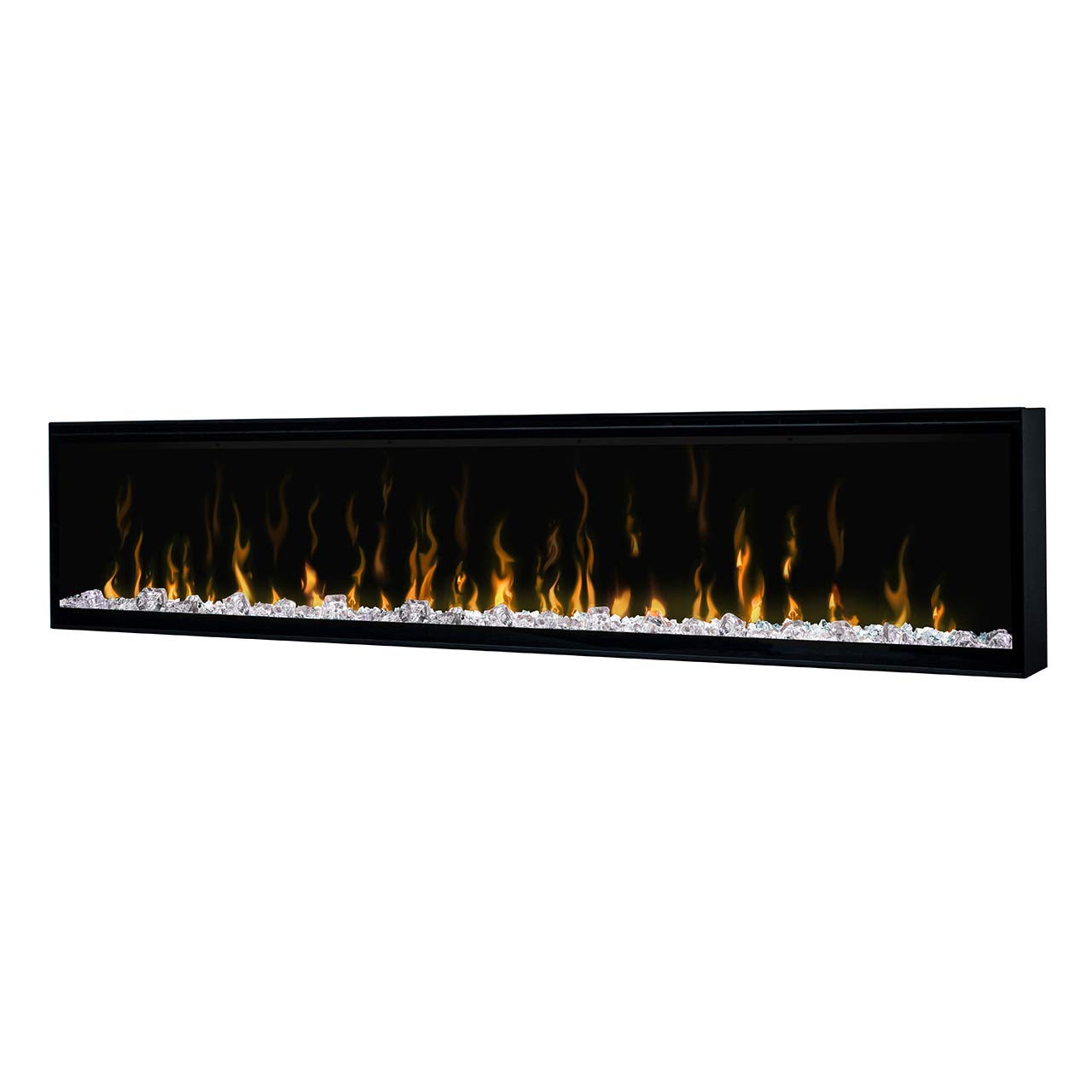 Dimplex Ignitexl 74' Built In Linear Electric Fireplace (Model: Xlf74), 8530/5118 Btu, 240/120 Volt, 2500/1500 Watt, Black